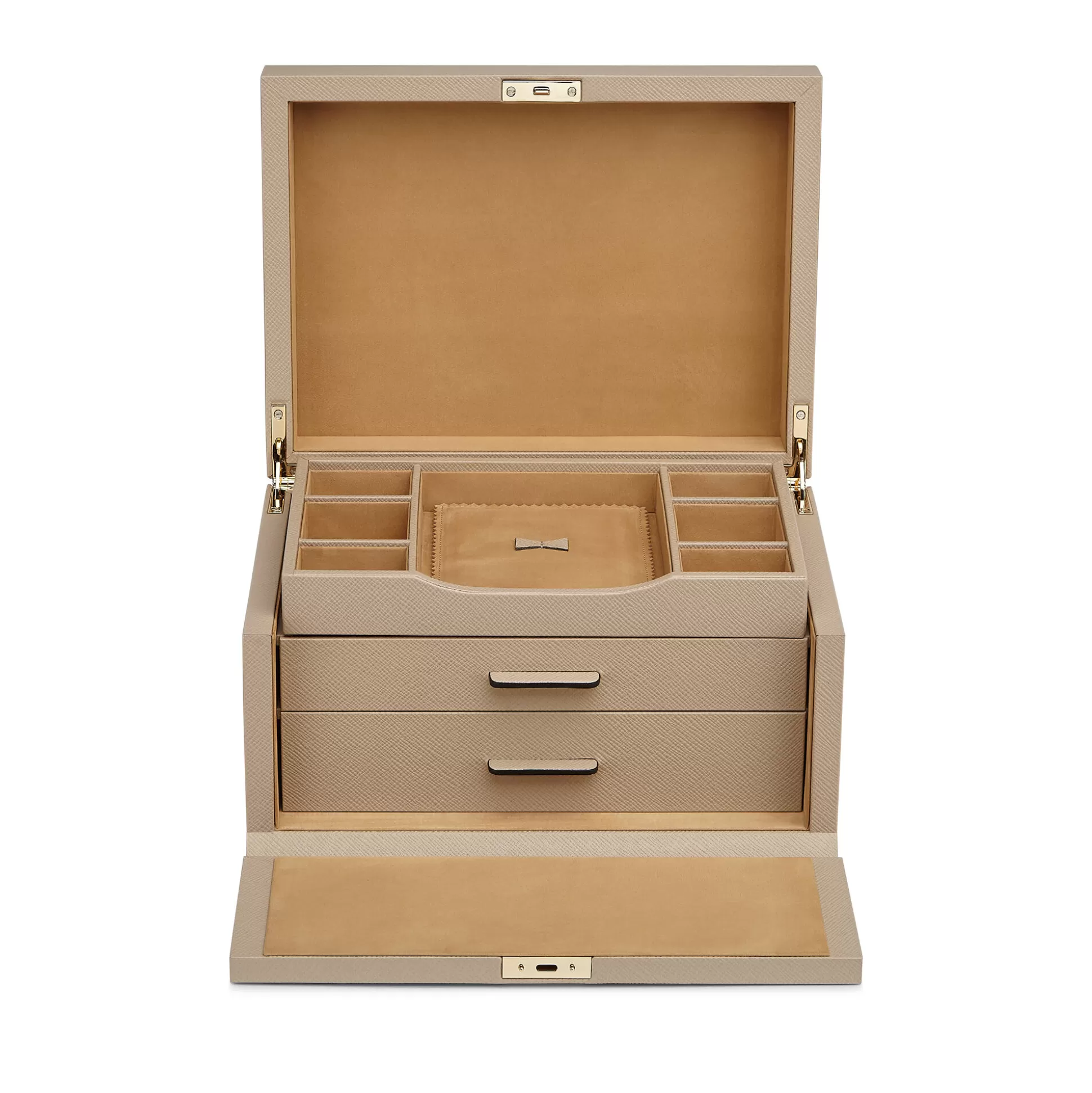 Smythson Jewellery Boxes And Rolls^3 Drawer Jewellery Box In Panama