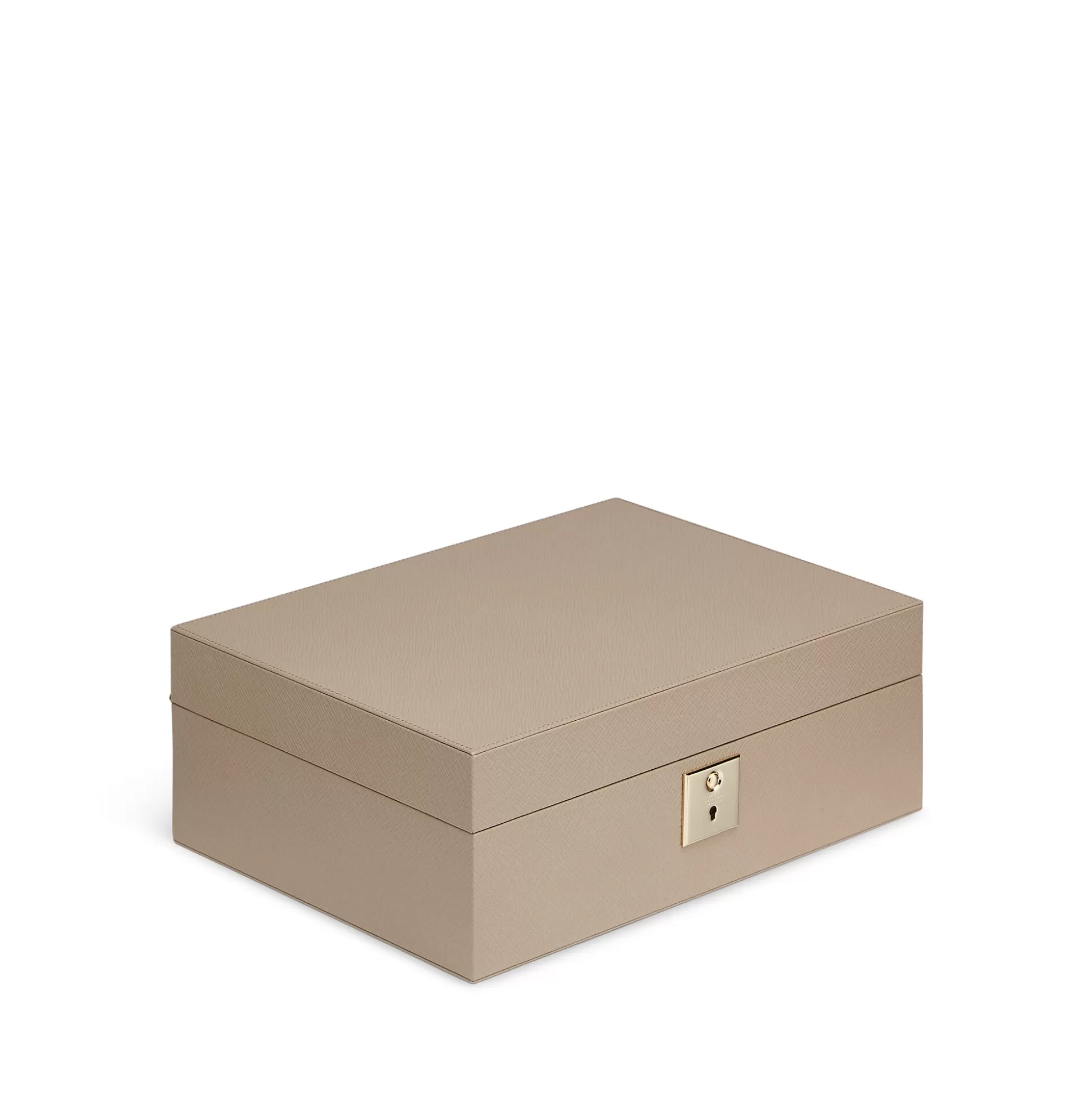 Smythson Jewellery Boxes And Rolls^Jewellery Box With Travel Tray In Panama