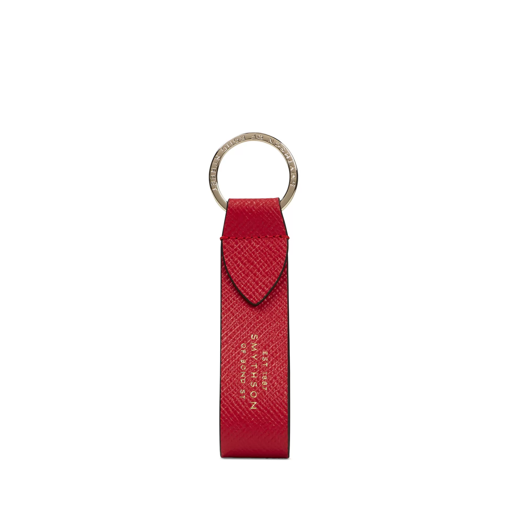 Women Smythson Keyrings And Charms^Keyring With Leather Strap In Panama