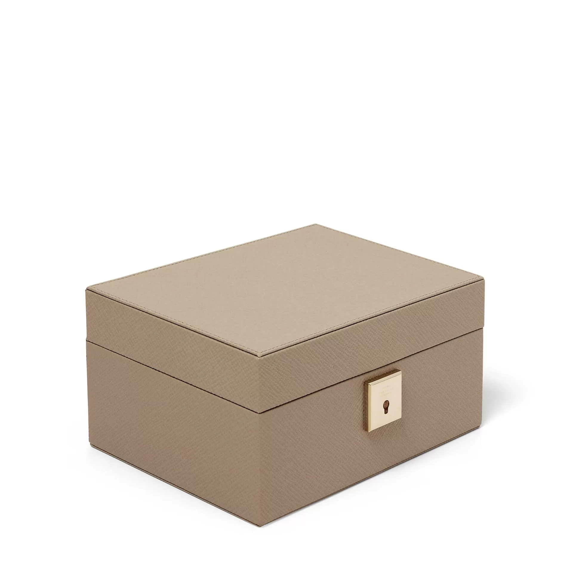 Smythson Jewellery Boxes And Rolls^Small Jewellery Box With Tray In Panama