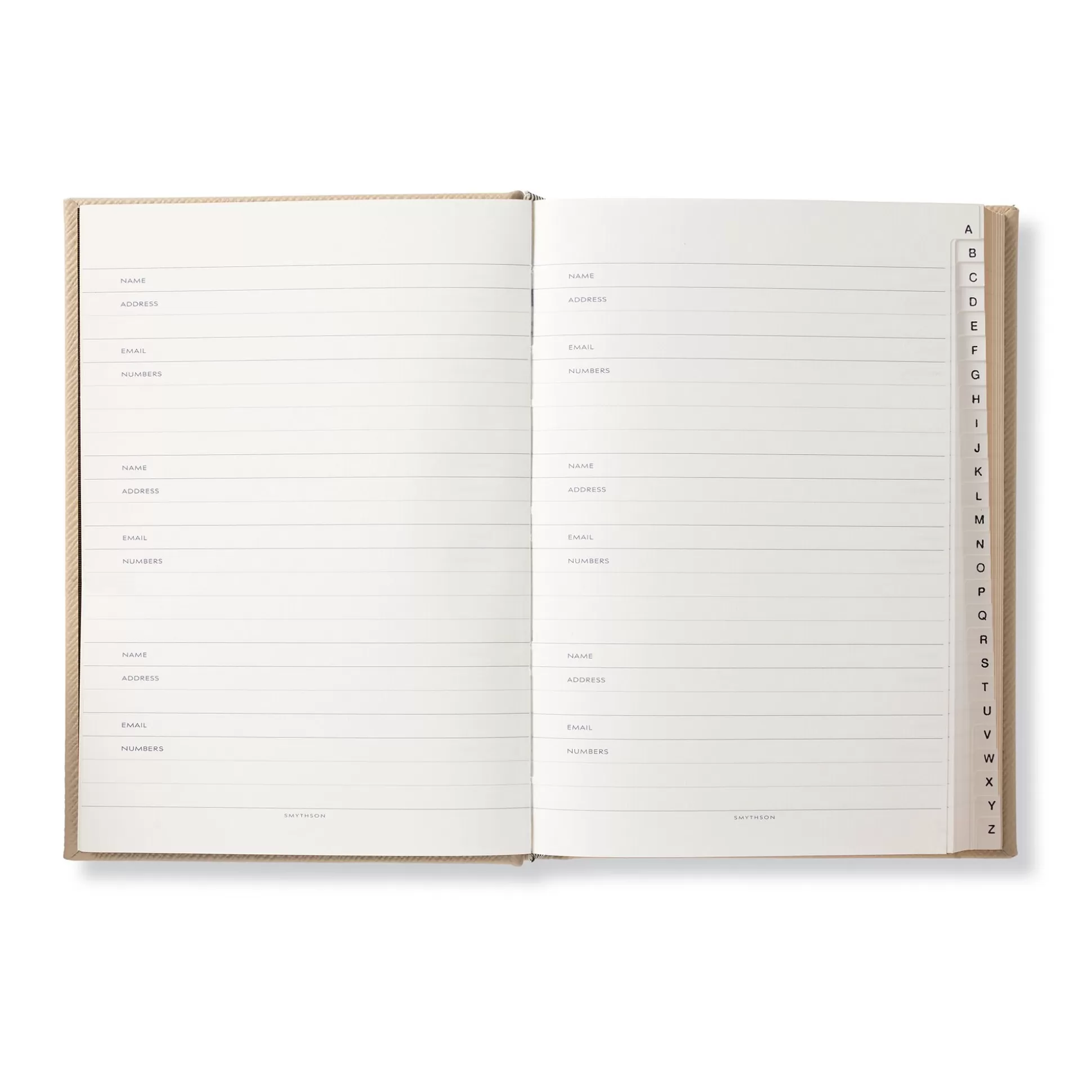 Smythson Lifestyle Books^Telephone And Address Record Book In Panama